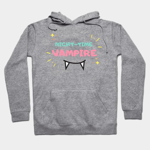 Night-Time Vampire Hoodie by nathalieaynie